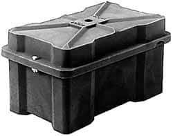 Noco - Group 8-DH Automotive Battery Box - 24-1/2" Outside Length x 15 Width x 14-1/2 Height, 21-1/2" Inside Length x 11-1/2 Width x 11 Height - Industrial Tool & Supply