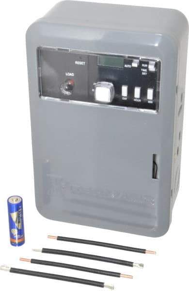 Intermatic - 7 Day Indoor Analog Electronic Timer Switch - 24 On/Off per wk, 120 VAC, 60 Hz, - Industrial Tool & Supply