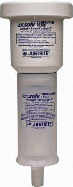 Justrite - Drum Vents Type: Filter Cartridge Material: Polyurethane - Industrial Tool & Supply