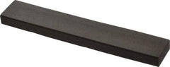 Made in USA - 1" Wide x 6" Long x 3/8" Thick, Rectangular Abrasive Stick - Medium Grade - Industrial Tool & Supply