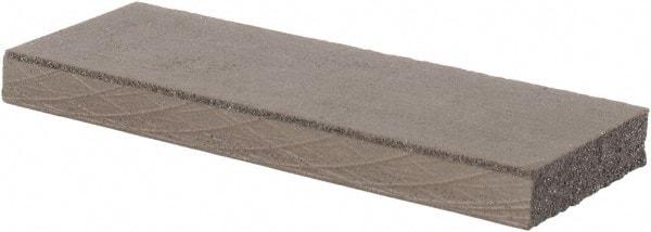 Made in USA - 1" Wide x 3" Long x 1/4" Thick, Rectangular Abrasive Stick - Medium Grade - Industrial Tool & Supply