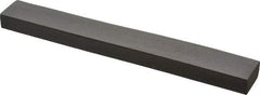Made in USA - 1" Wide x 8" Long x 1/2" Thick, Rectangular Abrasive Stick - Medium Grade - Industrial Tool & Supply