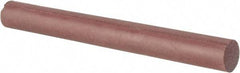Made in USA - 5/8" Diam x 6" Long, Round Abrasive Pencil - Fine Grade - Industrial Tool & Supply