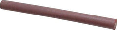 Made in USA - 1/2" Diam x 6" Long, Round Abrasive Pencil - Fine Grade - Industrial Tool & Supply