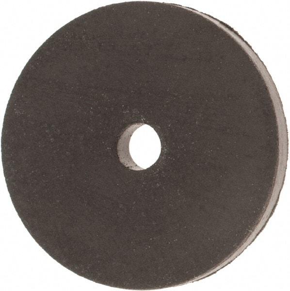 Made in USA - 1-1/2" Diam x 1/4" Hole x 3/16" Thick, 80 Grit Surface Grinding Wheel - Aluminum Oxide/Silicon Carbide Blend, Medium Grade, 15,000 Max RPM, No Recess - Industrial Tool & Supply