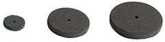 Made in USA - 1-1/2" Diam x 1/16" Hole x 1/16" Thick, 240 Grit Surface Grinding Wheel - Aluminum Oxide/Silicon Carbide Blend, Very Fine Grade, 15,000 Max RPM - Industrial Tool & Supply