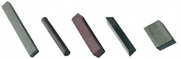Made in USA - 1" Diam x 6" Long, Round Abrasive Pencil - Fine Grade - Industrial Tool & Supply