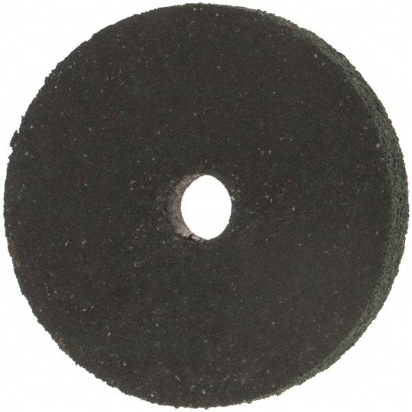 Made in USA - 1-1/2" Diam x 1/4" Hole x 3/16" Thick, 46 Grit Surface Grinding Wheel - Aluminum Oxide/Silicon Carbide Blend, Coarse Grade, 15,000 Max RPM - Industrial Tool & Supply