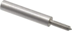 Made in USA - 1/4" Shank Rubberized Abrasive Point Mandrel - 1/8" Hole Compatibility, for Points - Industrial Tool & Supply