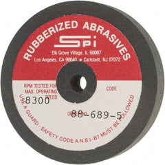 Made in USA - 2-1/2" Diam x 1/4" Hole x 3/8" Thick, 240 Grit Surface Grinding Wheel - Aluminum Oxide/Silicon Carbide Blend, Very Fine Grade, 8,300 Max RPM - Industrial Tool & Supply