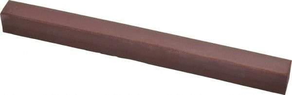 Made in USA - 1/2" Wide x 6" Long x 1/2" Thick, Square Abrasive Stick - Fine Grade - Industrial Tool & Supply