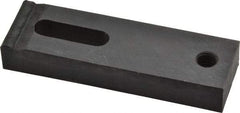 Gibraltar - 5/16" Stud, Medium Carbon Steel, Strap Clamp - 13/16" Travel, 3-1/4" OAL x 1" Wide x 1/2" High, Black Oxide Finish, Radius Nose - Industrial Tool & Supply