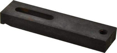 Gibraltar - 3/8" Stud, Medium Carbon Steel, Strap Clamp - 1-1/2" Travel, 5" OAL x 1-1/4" Wide x 5/8" High, Black Oxide Finish, Radius Nose - Industrial Tool & Supply