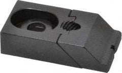 Gibraltar - 2-5/16" OAL x 1-1/4" Overall Width, Low Grip Nose, Steel Manual Edge Clamp - Black Oxide Coating, 5/8" High, 3/8" Socket Cap Screw Slot, 3/8" Travel - Industrial Tool & Supply