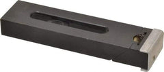 Gibraltar - 4-11/16" OAL x 1-1/4" Overall Width, Standard Grip Nose, Steel Manual Edge Clamp - Black Oxide Coating, 5/8" High, 3/8" Socket Cap Screw Slot, 2-3/16" Travel - Industrial Tool & Supply