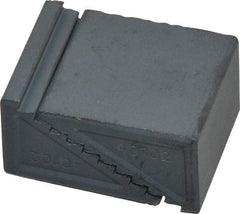 Gibraltar - 2 Piece, 3/4 to 1-5/8" Height Adjustment, Steel Step Block - 1/16" Step Depth, 1/8" Step Elevation, 1" Width, 1-1/16" Base Depth, 11/16" Height - Industrial Tool & Supply