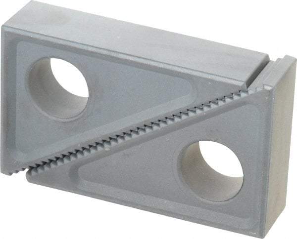 Gibraltar - 2 Piece, 2-1/2 to 6" Height Adjustment, Steel Step Block - 1/16" Step Depth, 1/8" Step Elevation, 1" Width, 3-3/4" Base Depth, 2-15/32" Height - Industrial Tool & Supply