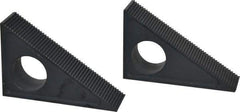 Gibraltar - 2 Piece, 3-1/2 to 9" Height Adjustment, Steel Step Block - 1/16" Step Depth, 1/8" Step Elevation, 1-1/2" Width, 5-21/64" Base Depth, 3-7/16" Height - Industrial Tool & Supply