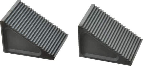 Gibraltar - 2 Piece, 1-3/4 to 4" Height Adjustment, Steel Step Block - 1/16" Step Depth, 1/8" Step Elevation, 2" Width, 2-17/32" Base Depth, 1-43/64" Height - Industrial Tool & Supply
