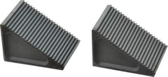 Gibraltar - 2 Piece, 1-3/4 to 4" Height Adjustment, Steel Step Block - 1/16" Step Depth, 1/8" Step Elevation, 2" Width, 2-17/32" Base Depth, 1-43/64" Height - Industrial Tool & Supply