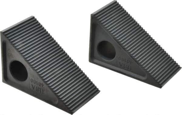 Gibraltar - 2 Piece, 2-1/2 to 6" Height Adjustment, Steel Step Block - 1/16" Step Depth, 1/8" Step Elevation, 2" Width, 3-3/4" Base Depth, 2-15/32" Height - Industrial Tool & Supply