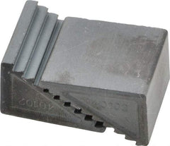 Gibraltar - 2 Piece, 19 to 41mm Height Adjustment, Steel Step Block - 1/16" Step Depth, 1/8" Step Elevation, 25mm Width, 1-1/16" Base Depth, 11/16" Height - Industrial Tool & Supply