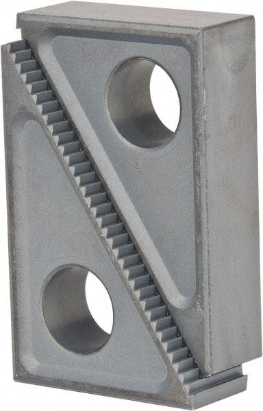 Gibraltar - 2 Piece, 64 to 152mm Height Adjustment, Steel Step Block - 1/16" Step Depth, 1/8" Step Elevation, 25mm Width, 3-3/4" Base Depth, 2-15/32" Height - Industrial Tool & Supply