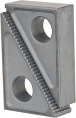 Gibraltar - 2 Piece, 64 to 152mm Height Adjustment, Steel Step Block - 1/16" Step Depth, 1/8" Step Elevation, 25mm Width, 3-3/4" Base Depth, 2-15/32" Height - Industrial Tool & Supply