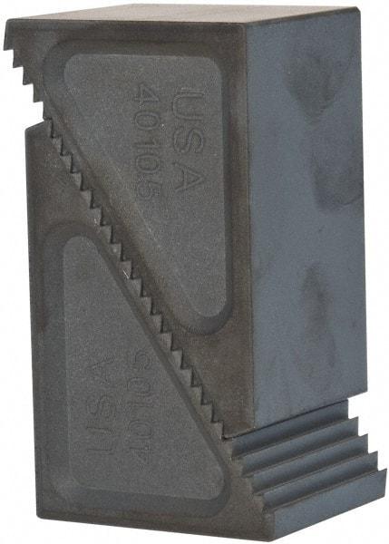 Gibraltar - 2 Piece, 45 to 102mm Height Adjustment, Steel Step Block - 1/16" Step Depth, 1/8" Step Elevation, 38mm Width, 2-17/32" Base Depth, 1-43/64" Height - Industrial Tool & Supply