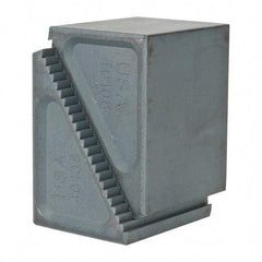 Gibraltar - 2 Piece, 45 to 102mm Height Adjustment, Steel Step Block - 1/16" Step Depth, 1/8" Step Elevation, 51mm Width, 2-17/32" Base Depth, 1-43/64" Height - Industrial Tool & Supply