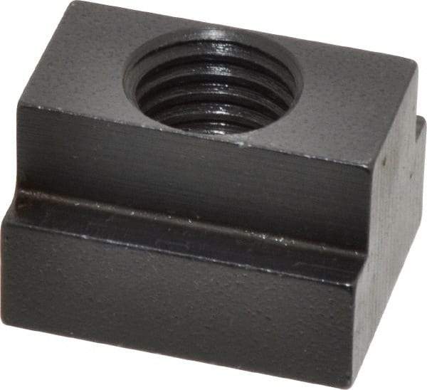 Gibraltar - 3/4-10 Blind Tapped T Slot Nut - 13/16" Slot Width, 1-1/4 x 9/16" Base Width x Height, 1-1/2 x 1" OAL x Height - Industrial Tool & Supply