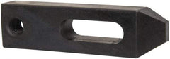 Gibraltar - 17/32" Stud, Carbon Steel, Strap Clamp - 1-1/4" Travel, 4-1/2" OAL x 1-1/4" Wide x 3/4" High, Black Oxide Finish, Tapered Nose - Industrial Tool & Supply