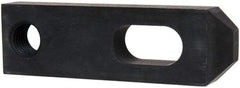Gibraltar - 25/32" Stud, Carbon Steel, Strap Clamp - 3/4" Travel, 5" OAL x 1-1/2" Wide x 3/4" High, Black Oxide Finish, Tapered Nose - Industrial Tool & Supply