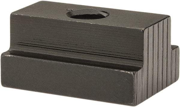 Gibraltar - M6x1.00 Blind Tapped T Slot Nut - 7/16" Slot Width, 16 x 6mm Base Width x Height, 22 x 11mm OAL x Height - Industrial Tool & Supply