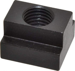 Gibraltar - M20x2.50 Tapped Through T Slot Nut - 7/8" Slot Width, 35 x 14mm Base Width x Height, 38 x 25mm OAL x Height - Industrial Tool & Supply