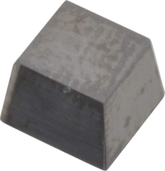 Cutting Tool Technologies - 12151215 Carbide Milling Insert - Uncoated, 1/8" Thick, 0.007" Inscribed Circle, 0.215" Corner Radius - Industrial Tool & Supply