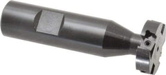Cutting Tool Technologies - 5/16 Inch Cutting Width, 1.14 Inch Cutting Diameter, 4 Cutter Inserts, 3/4 Inch Shank Diameter, 1215 Insert Style, Indexable Keyseat Cutter - Inch Long Shank - Industrial Tool & Supply