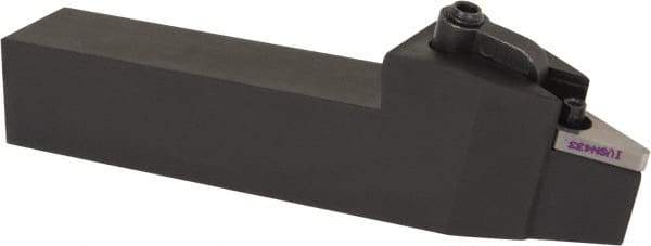Kennametal - MVVN, Neutral Cut, 0° Lead Angle, 1" Shank Height x 1" Shank Width, Negative Rake Indexable Turning Toolholder - 6" OAL, VN..43. Insert Compatibility, Series Kenloc - Industrial Tool & Supply