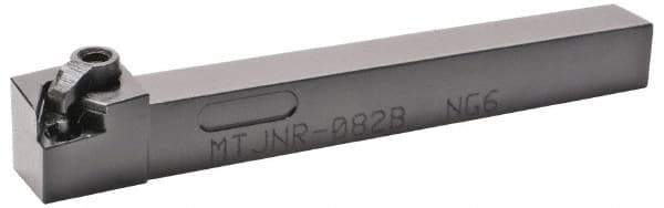 Kennametal - MTJN, Left Hand Cut, 3° Lead Angle, 1" Shank Height x 1" Shank Width, Negative Rake Indexable Turning Toolholder - 6" OAL, TN..33. Insert Compatibility, Series Kenloc - Industrial Tool & Supply