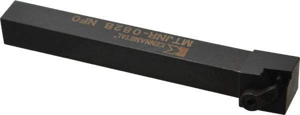 Kennametal - MTJN, Right Hand Cut, 3° Lead Angle, 1/2" Shank Height x 1/2" Shank Width, Negative Rake Indexable Turning Toolholder - 4-1/2" OAL, TN..22. Insert Compatibility, Series Kenloc - Industrial Tool & Supply