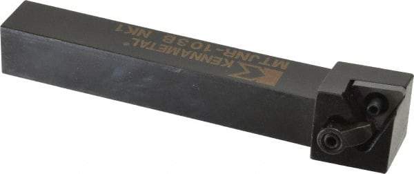 Kennametal - MTJN, Right Hand Cut, 3° Lead Angle, 5/8" Shank Height x 5/8" Shank Width, Negative Rake Indexable Turning Toolholder - 4-1/2" OAL, TN..33. Insert Compatibility, Series Kenloc - Industrial Tool & Supply