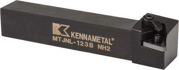 Kennametal - MTJN, Left Hand Cut, 3° Lead Angle, 3/4" Shank Height x 3/4" Shank Width, Negative Rake Indexable Turning Toolholder - 4-1/2" OAL, TN..33. Insert Compatibility, Series Kenloc - Industrial Tool & Supply