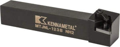 Kennametal - MTJN, Left Hand Cut, 3° Lead Angle, 3/4" Shank Height x 3/4" Shank Width, Negative Rake Indexable Turning Toolholder - 4-1/2" OAL, TN..33. Insert Compatibility, Series Kenloc - Industrial Tool & Supply