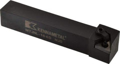 Kennametal - MTJN, Left Hand Cut, 3° Lead Angle, 1" Shank Height x 1" Shank Width, Negative Rake Indexable Turning Toolholder - 6" OAL, TN..43. Insert Compatibility, Series Kenloc - Industrial Tool & Supply