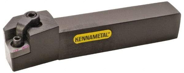 Kennametal - MCFN, Right Hand Cut, 0° Lead Angle, 3/4" Shank Height x 3/4" Shank Width, Negative Rake Indexable Turning Toolholder - 4-1/2" OAL, CN..43. Insert Compatibility, Series Kenloc - Industrial Tool & Supply