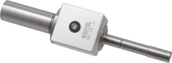 SPI - 0.4" Head Diam, 3/4" Shank Diam, Single End, Electronic Center and Depth Finder - Accurate to 0.0001", Cylindrical Contact - Industrial Tool & Supply