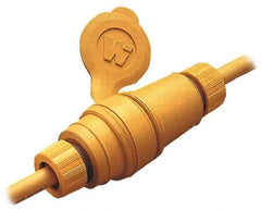 Value Collection - 250 VAC, 15 Amp, 6-15 Configuration, Industrial Grade, Ungrounded Connector - 1 Phase, 2 Poles, IP67 - Industrial Tool & Supply