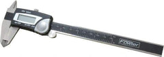 Fowler - 0 to 150mm Range, 0.01mm Resolution, Electronic Caliper - Stainless Steel with 1.56" Stainless Steel Jaws, 0.02mm Accuracy - Industrial Tool & Supply