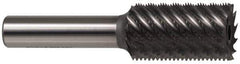 Onsrud - 2-3/4" Cutting Diam x 1" Length of Cut, 36 Flute, Downcut Spiral Router Bit - Uncoated, Right Hand Cut, High Speed Steel, 3-1/2" OAL x 1/2" Shank Diam, Core - Industrial Tool & Supply