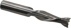 Onsrud - 1/2" Cutting Diam x 1-5/8" Length of Cut, 2 Flute, Upcut Spiral Router Bit - Uncoated, Left Hand Cut, Solid Carbide, 3-1/2" OAL x 1/2" Shank Diam, Double Edge, 30° Helix Angle - Industrial Tool & Supply